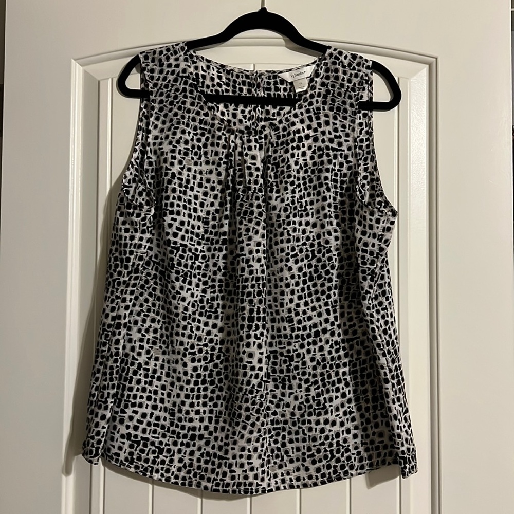 CJ Banks Sleeveless Shell XL